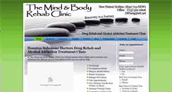 Desktop Screenshot of houstonrehabclinic.com